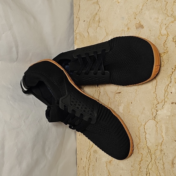 WHITIN Mens Black Lace-up Trail Running Barefoot Minamalist Sneakers Shoes 13 - Picture 3 of 8